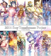 變形金剛 【SEXY TF PROJECT】 2016全彩桌曆