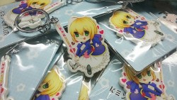 SABER　x 草莓味pocky 吊飾