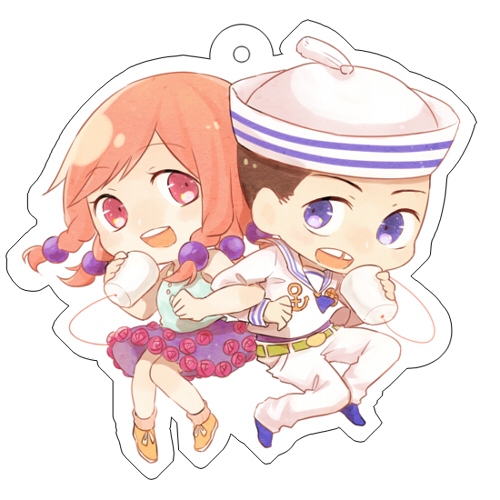 JOJO 定助&amp;康穗 壓克力吊飾