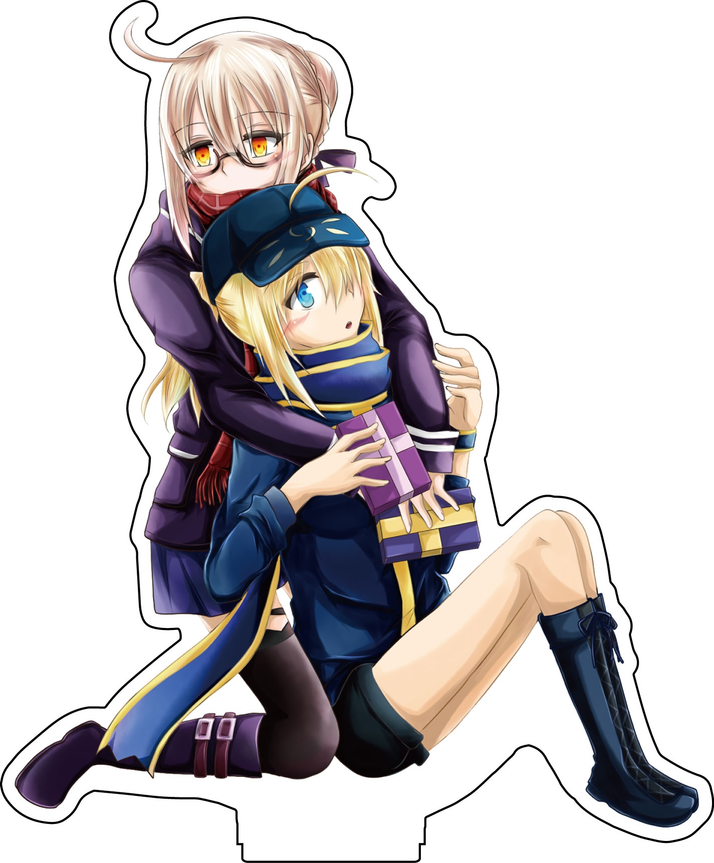Fate/Grand Order 壓克力立牌 X＆X Alter