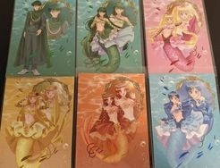 真珠美人魚 同人 成年禮 A6 雙面燙金卡 全套10張 露亞 波音 莉娜 濱崎 可可 沙羅 星羅 香蓮 諾威爾