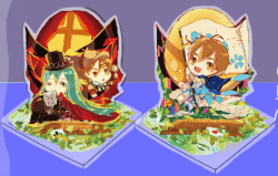 【合奏】日日樹&友也雙面壓克力立牌