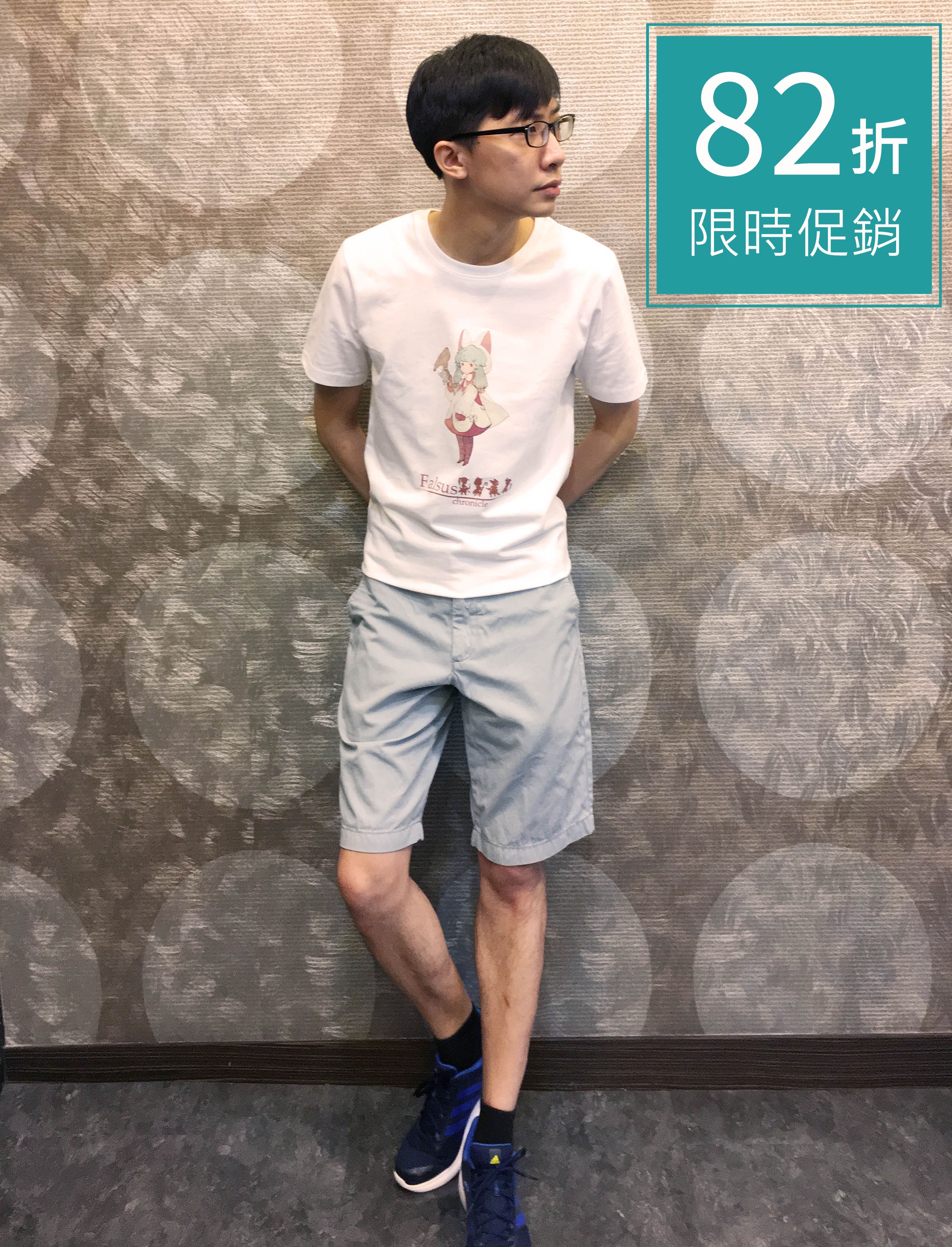 日系重磅原創手繪風純棉T恤/少女瑪歌/男女同款