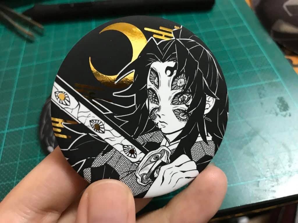 鬼滅之刃｜繼國兄弟｜燙金徽章