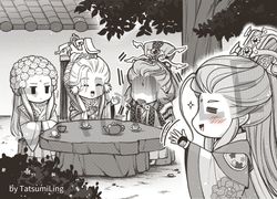 【霹靂布袋戲】三先天+香獨秀 Ｑ版小卡::有品味的蝗蟲過境啦