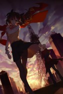 FATE 遠坂凛掛軸