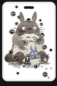 白底款龍貓票夾