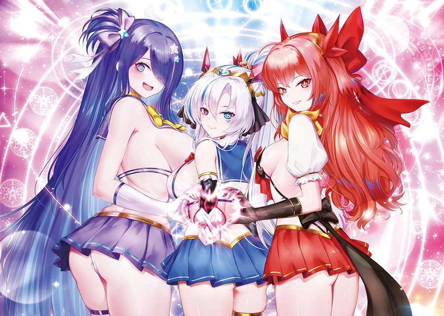 棕色塵埃2：A4角色海報-魔法少女：奇蹟閃耀三人組