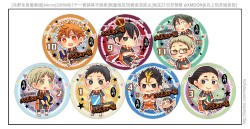 【新品】HQ!!烏野隊全員44mm徽章套裝
