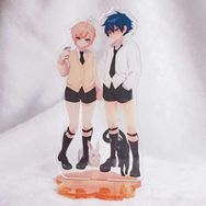 【原創】太一&早苗_黑貓白兔立牌