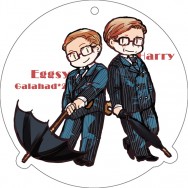 Galahad*2─Harry & Eggsy 壓克力吊飾