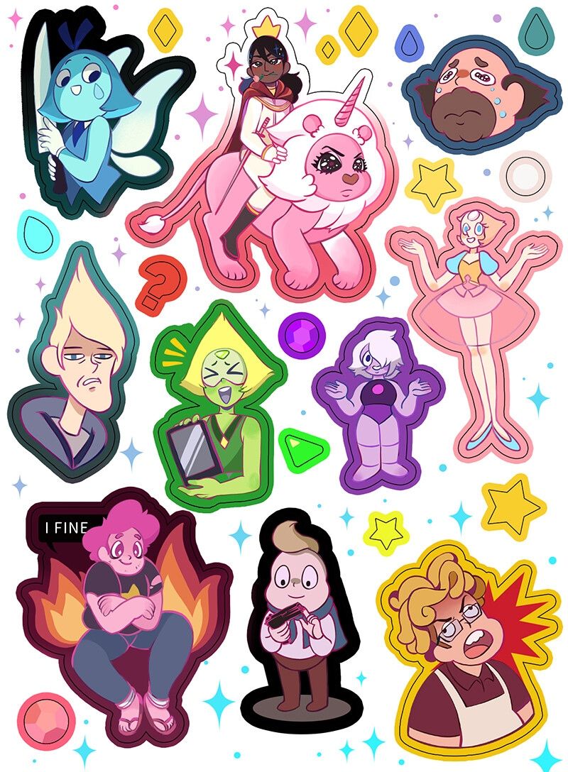 Steven Universe貼紙