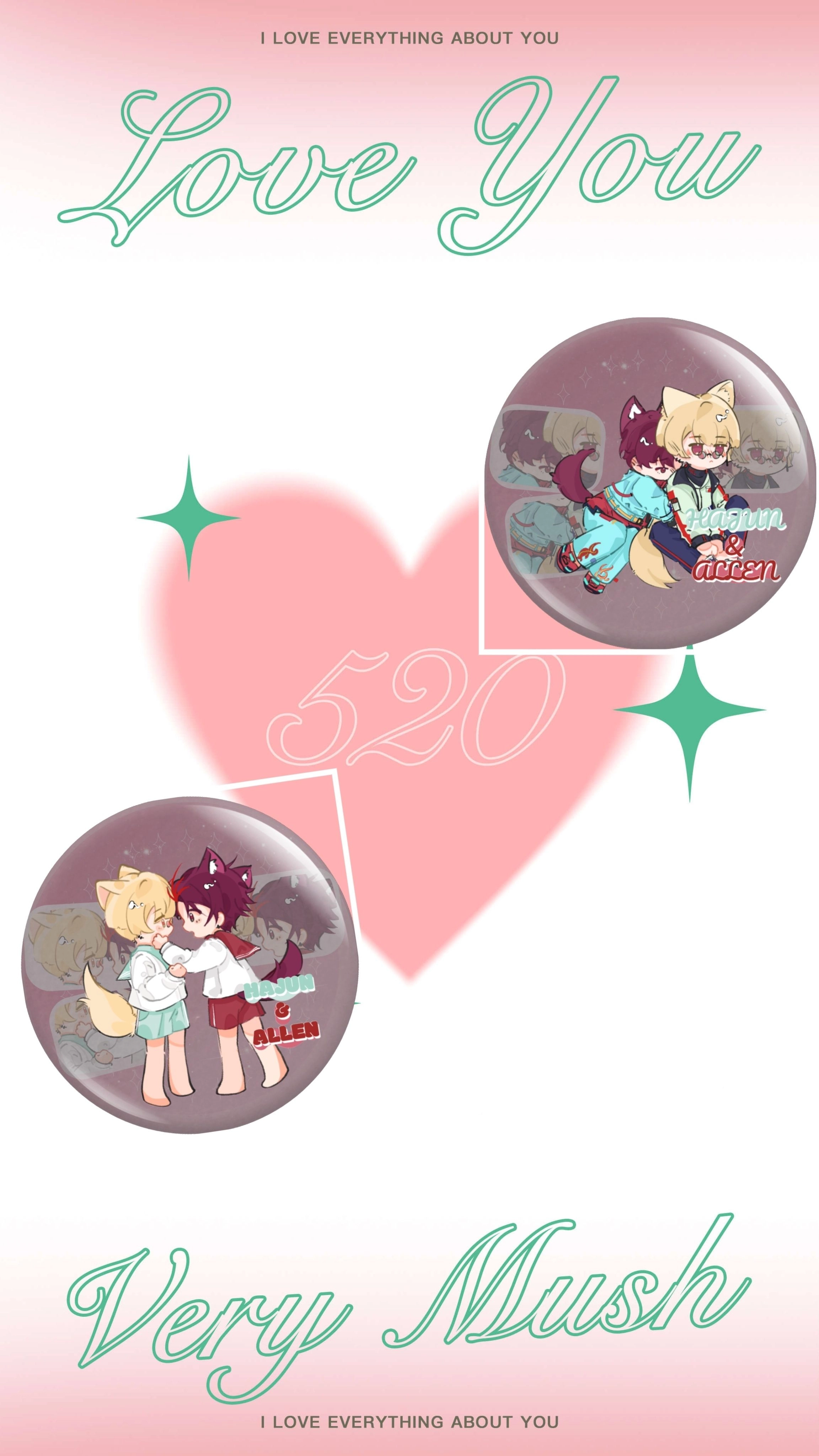 【燕雀】趴趴&amp;貼貼徽章
