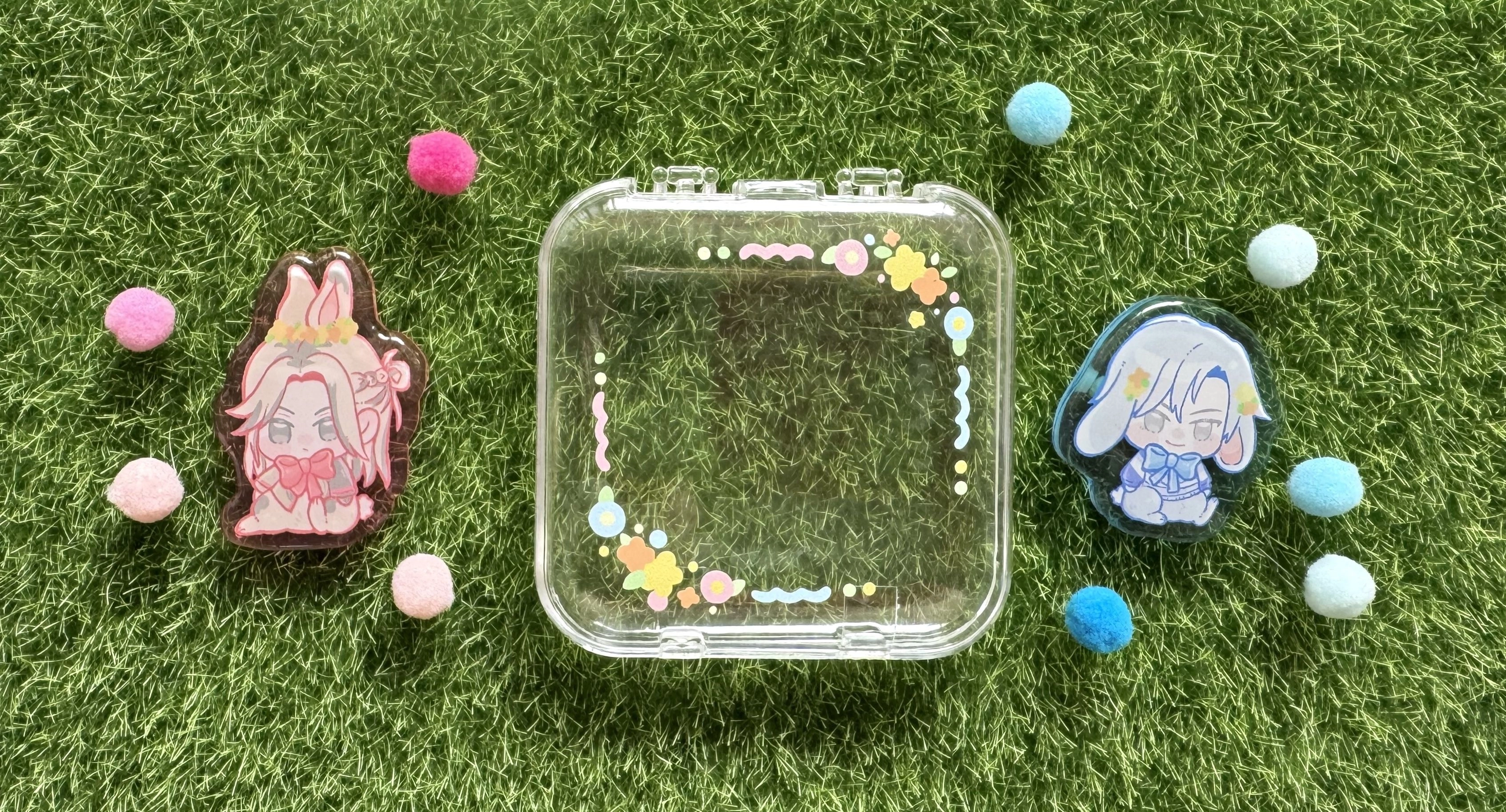 【エイトリ】もちぺた兔兔花花套組