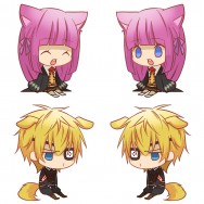 Unlight 艾茵&艾依 6公分雙面壓克力吊飾