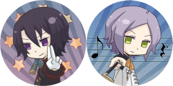 【Unlight】瑪爾瑟斯&凱倫貝克4.4cm亮面胸章