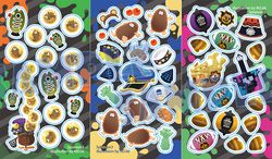 【Splatoon3_透明白墨貼紙】打工款／英雄模式／真劍款
