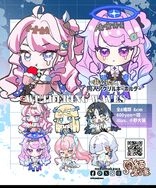 【月貓創意】鳴潮 同人單面壓克力吊飾 達尼婭，秧秧，卡提希婭，莫寧，愛彌斯