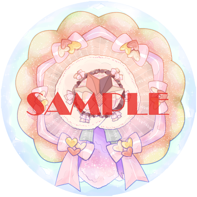 [梅露可物語]角色服裝圓型立鏡