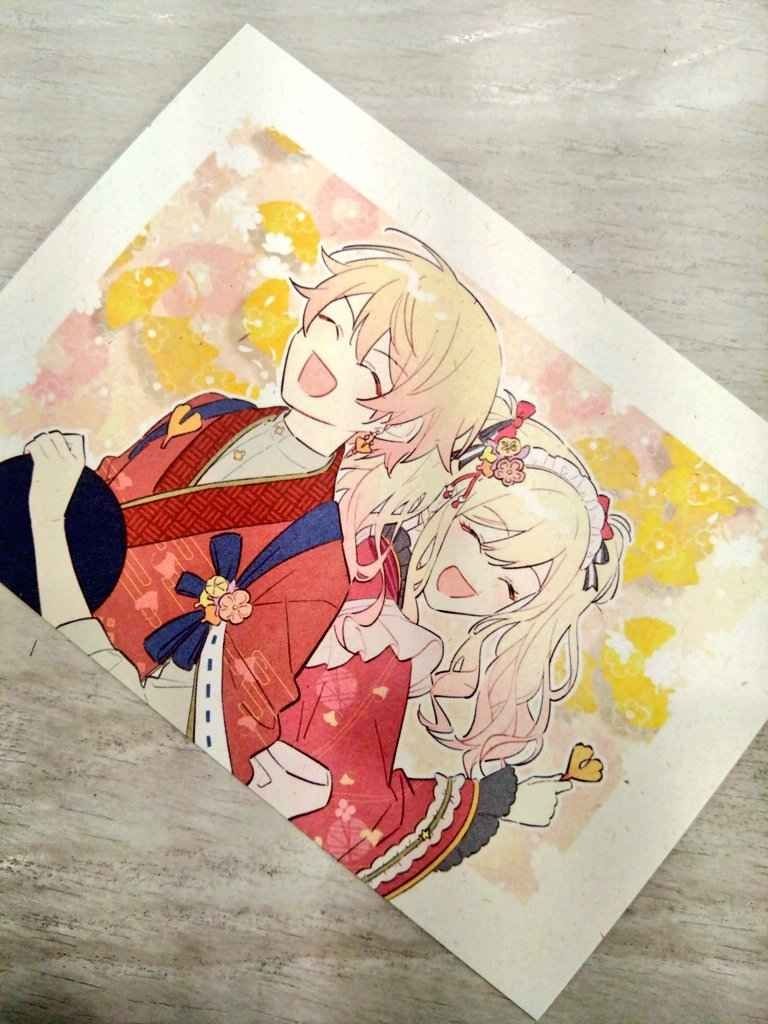 プロセカ 天馬兄妹🍁🦄明信片