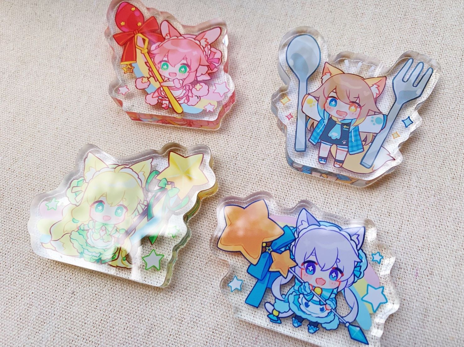 【maimai】RainbowRushStory 御三家 壓克力飯友