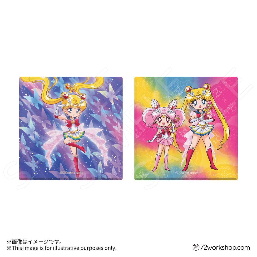 陶瓷吸水杯墊  Super Sailor Moon ／雙月