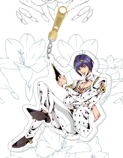 <JOJO>布加拉提透明壓克力吊飾