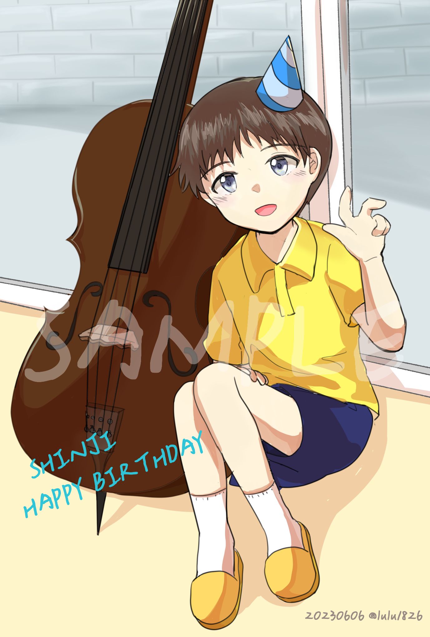 【EVA】真嗣生日小卡
