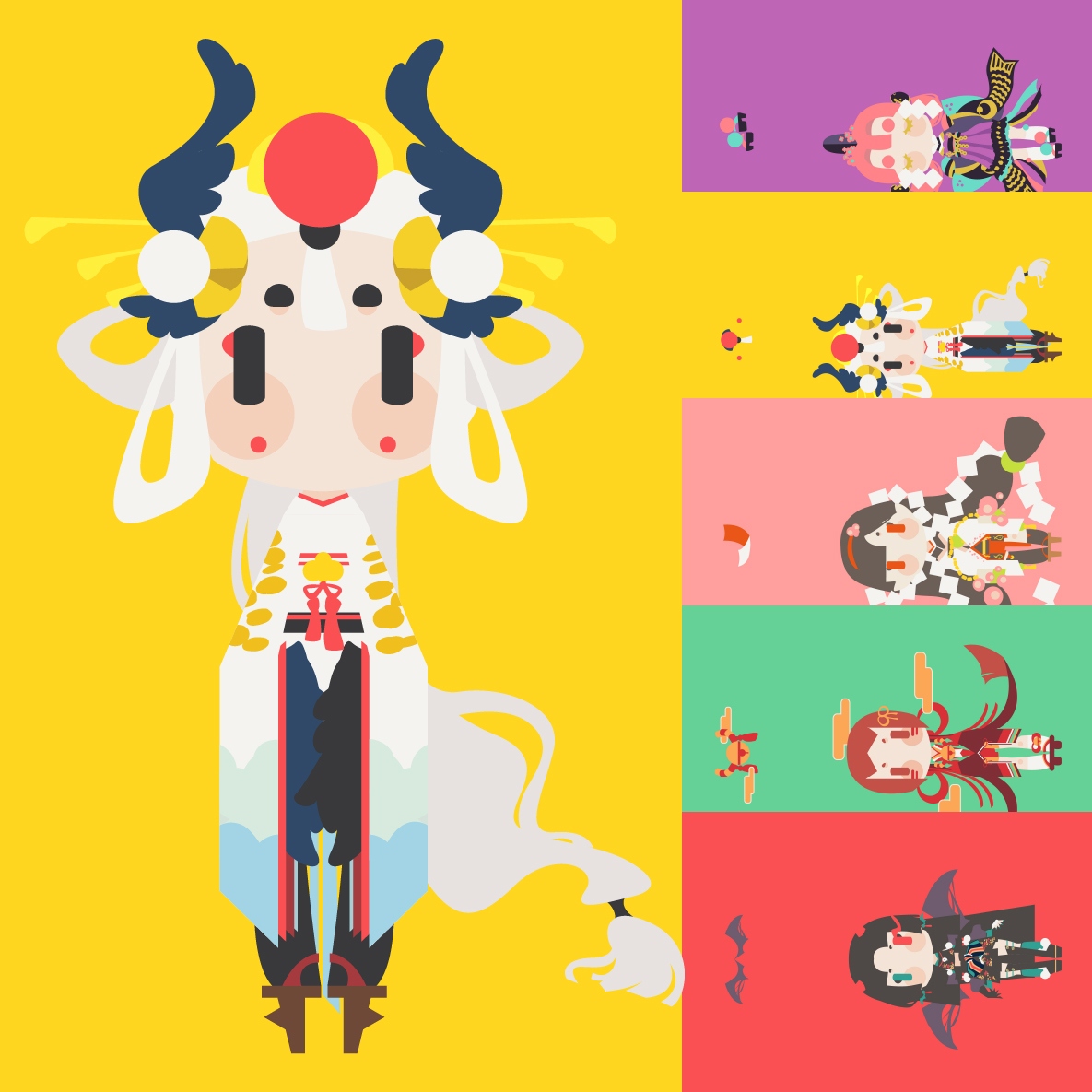 陰陽師明信片套組