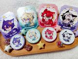 星鐵小貓貓-真理醫生、砂金、銀枝、波提歐-木片磁鐵