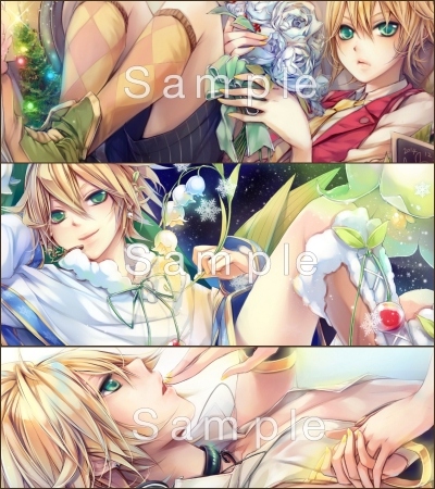 鏡音X'mas x snow2015 x Birthday明信片組