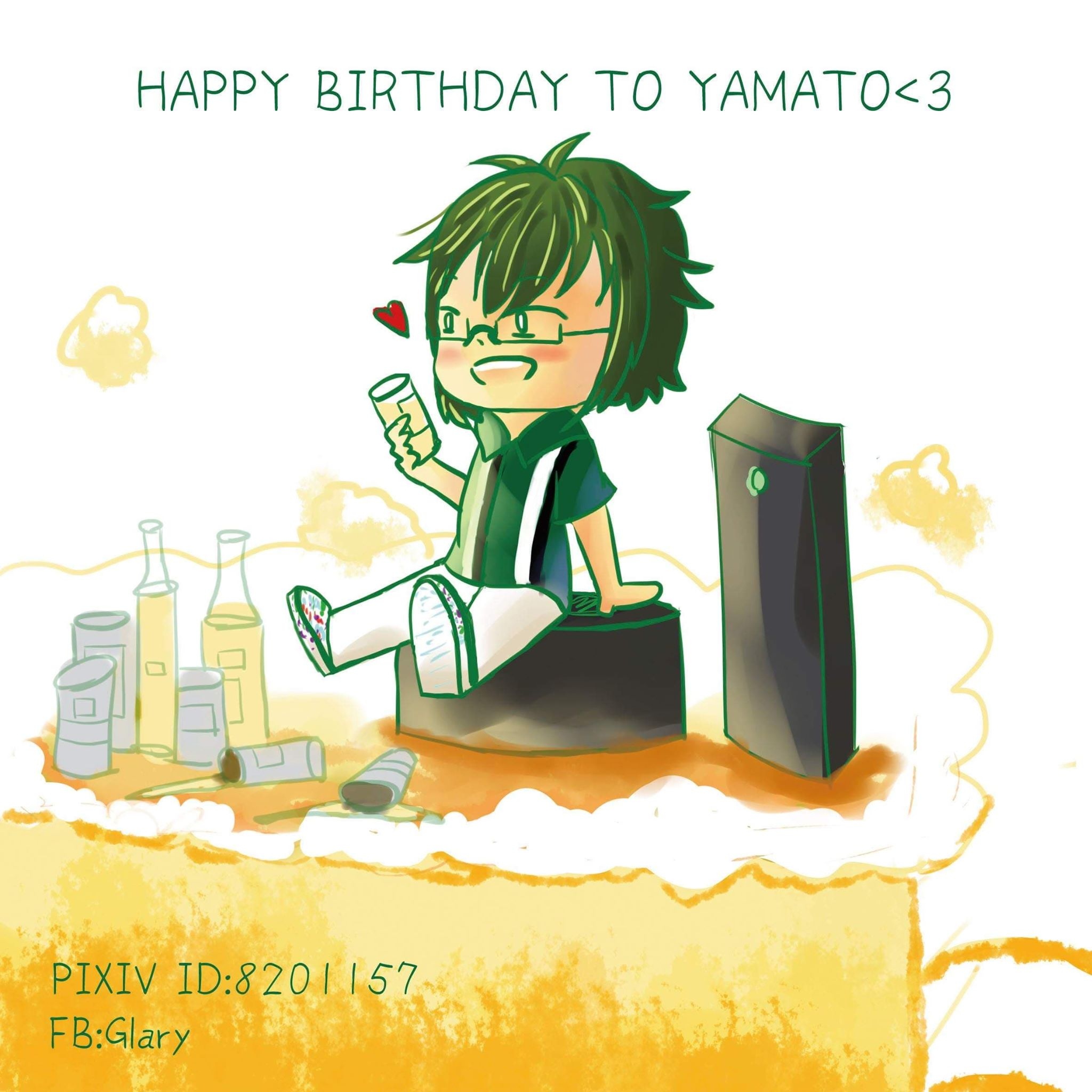 二階堂大和生日卡