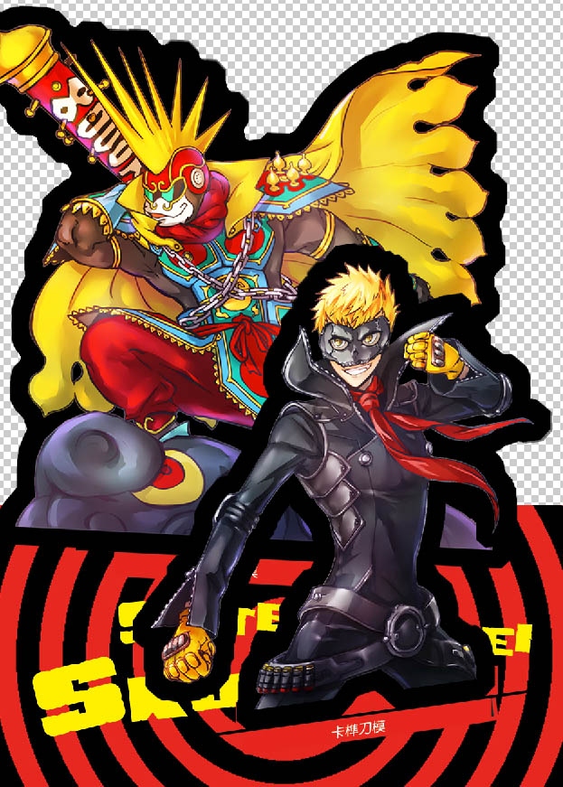 【P5/Persona5】龍司(SKULL)立牌(已完售)