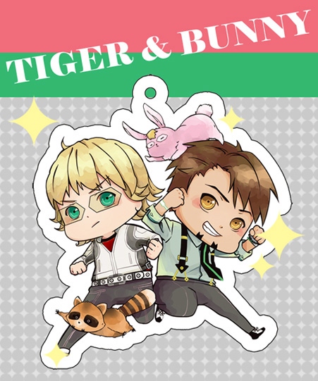 TIGER&amp;BUNNY透明壓克力吊飾