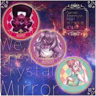 Steven Universe寶衛隊鏡子鑰匙圈｜We are the Crystal Mirror::Preal完售