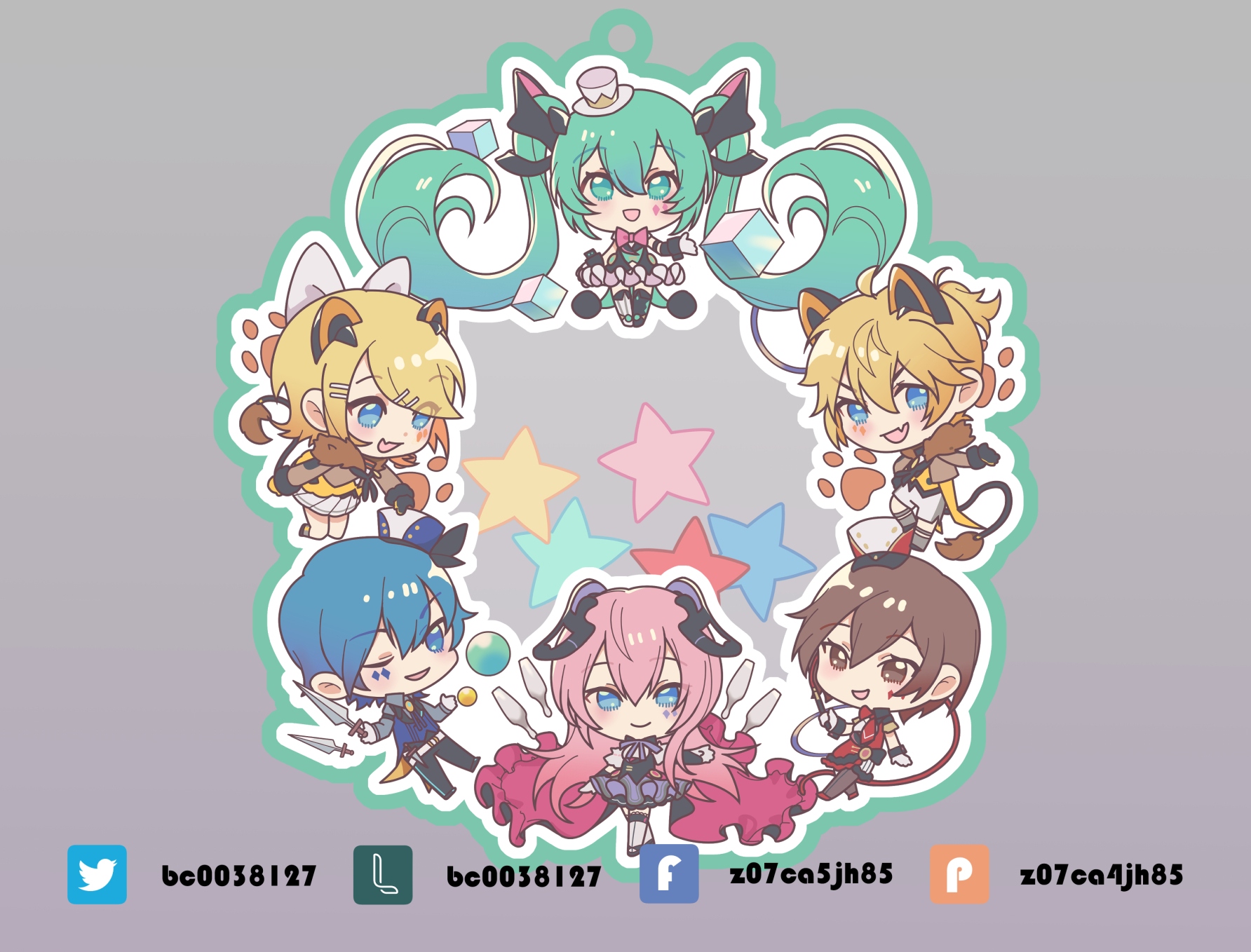 Vocaloid 全員馬戲團搖搖樂