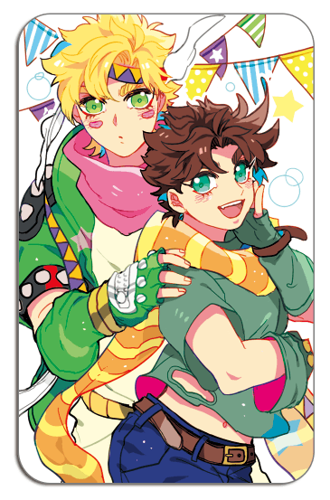 JOJO 阿雷西 二部 卡貼