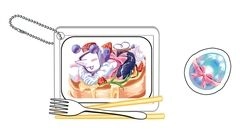 TV Dinner鬆餅吊飾