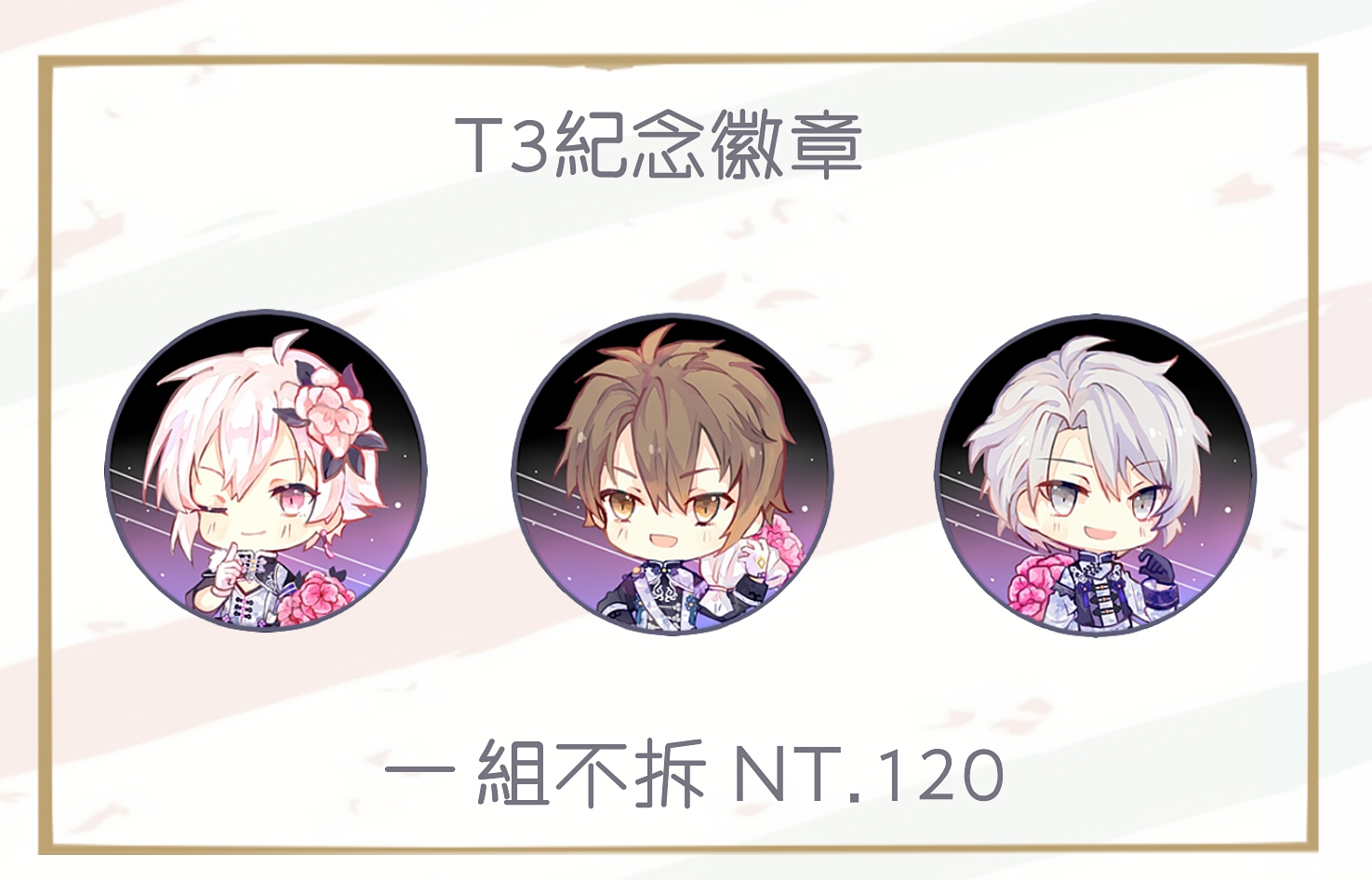 T3紀念徽章
