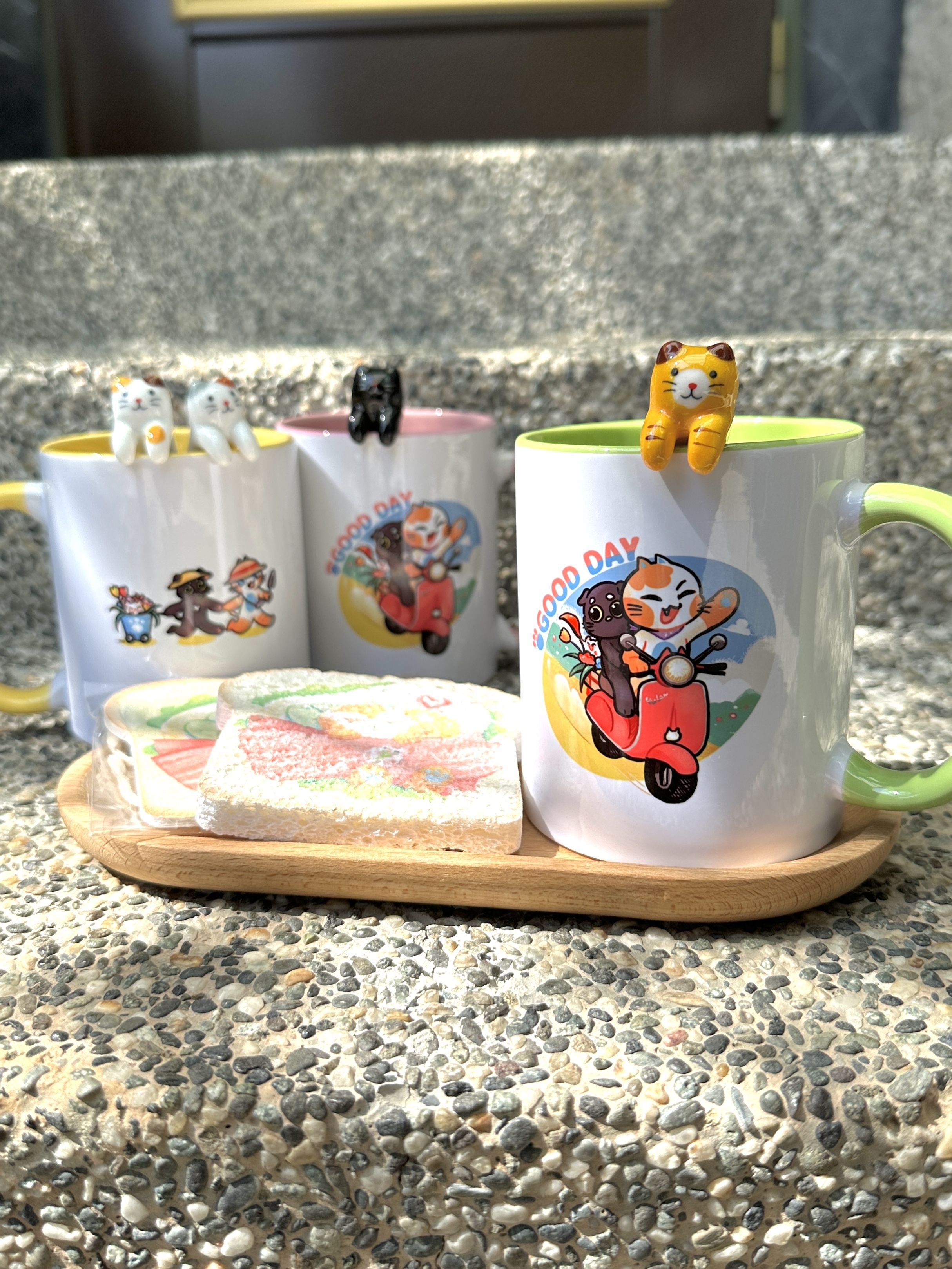 【原創】Good Day好日馬克杯 貓咪 倉鼠