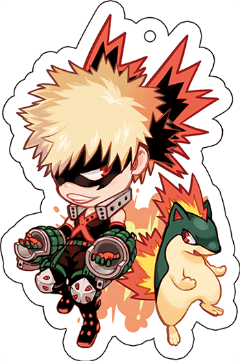 MHA+PM 爆豪和火岩鼠
