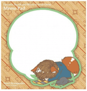 怪產MEMO PAD - 紐特款