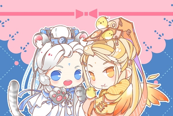 鳥&amp;豹零錢包