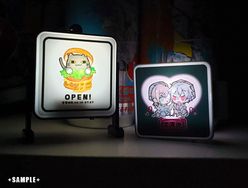 【NIJISANJI JP】ChroNoiR磁吸燈箱&ロト看版
