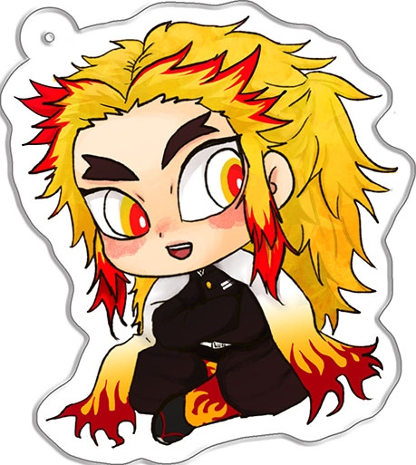 [鬼滅]煉獄杏壽郎壓克力吊飾