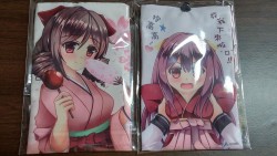 艦隊收藏  神風 Q版 & 春風 手機袋 (雙面不同圖樣)