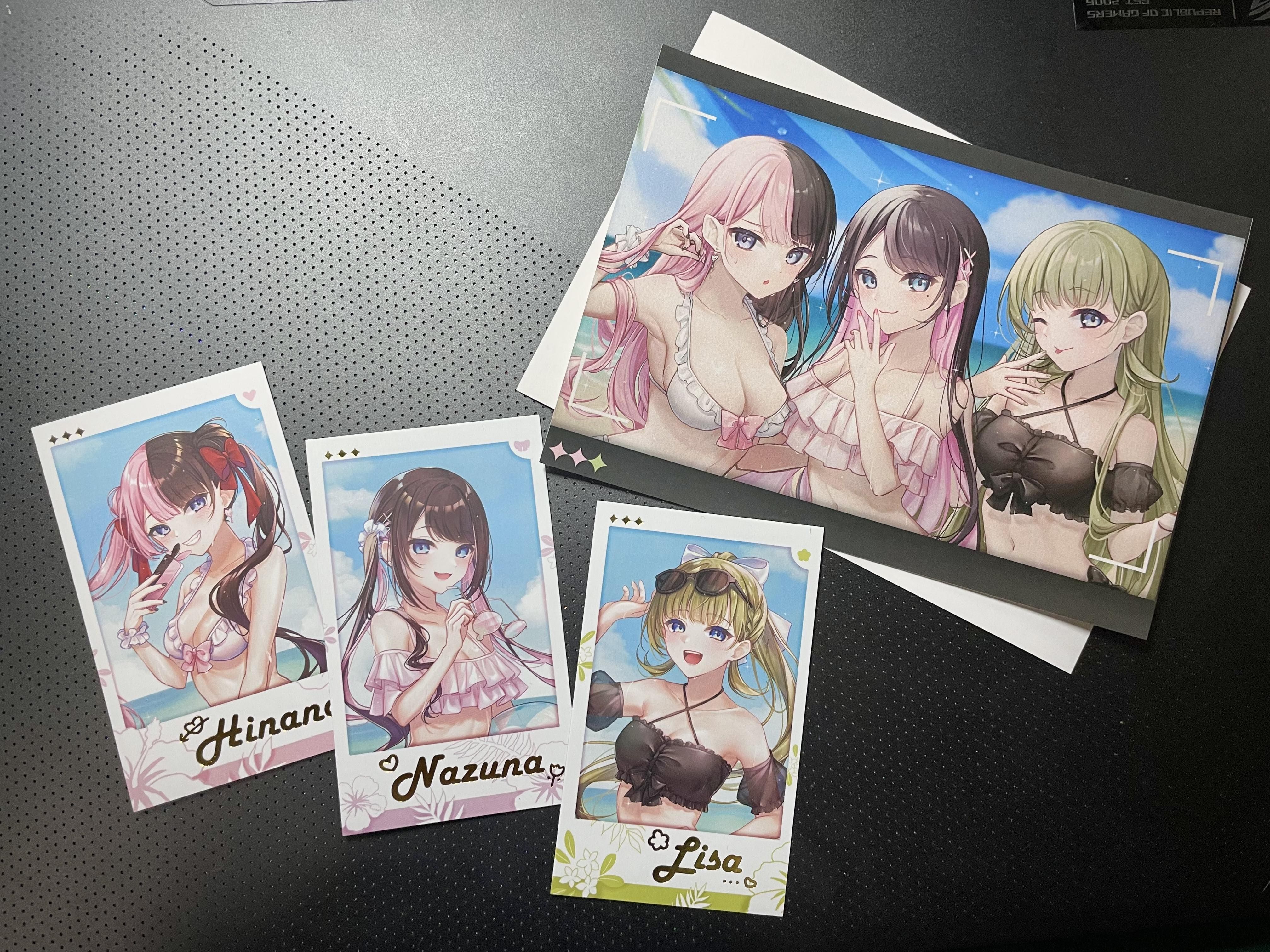 《VSPO！》夏日！ 燙金拍立得、明信片組