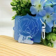 【にじさんじ】レオス霧面藍壓克力吊飾