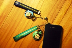 洛基&湯湯 生日紀念手機擦+防塵塞+掛帶組