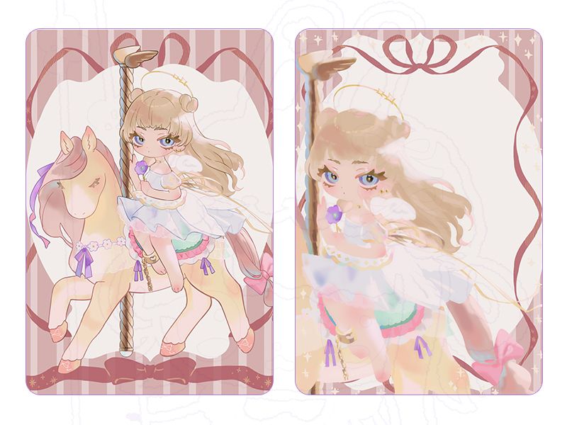 柔美旋轉木馬